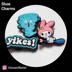Shoe Charms "My Melody" Shoe Charms Set of 3